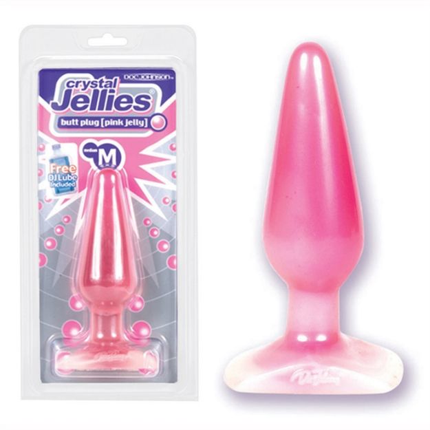 Picture of BUTT PLUG MEDIUM PINK JELLIE
