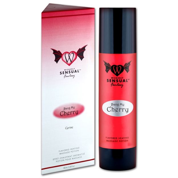 Picture of BANG MY CHERRY FLAVORED HEATING MASSAGE POTIO
