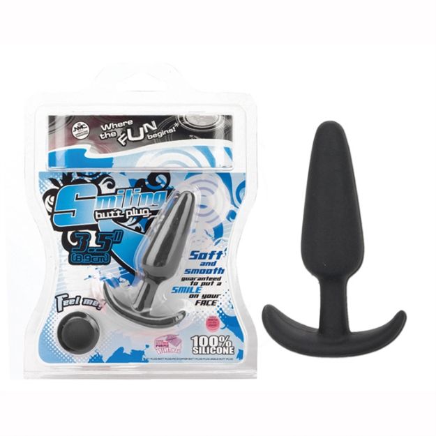 Picture of SMILING BUTT PLUG 3.5'' SILICONE