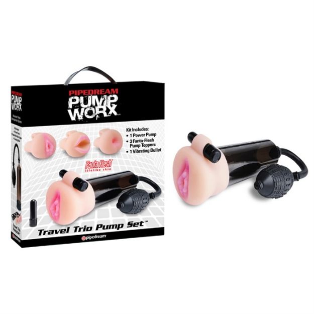 Picture of PUMP WORX TRAVEL TRIO PUMP SET