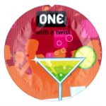 Picture of ONE CLASSIC CONDOM LUBRICATED PRIDE MIX