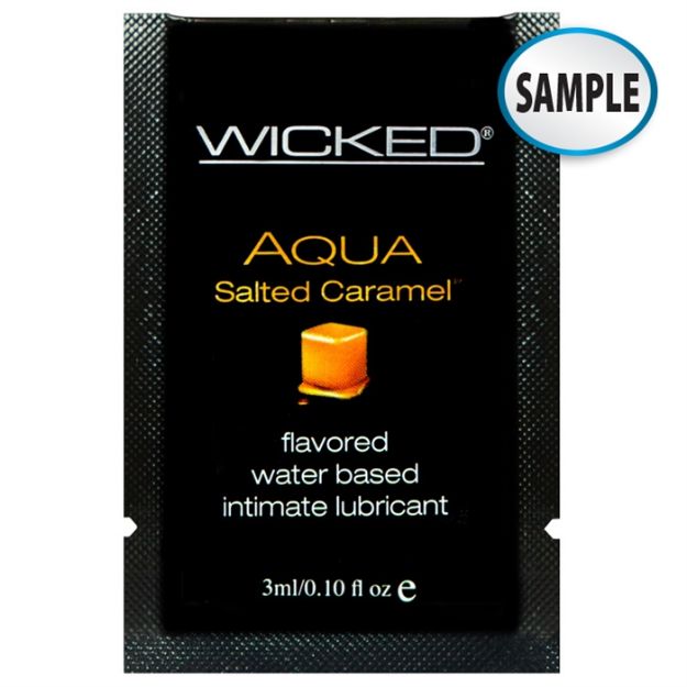 Picture of WICKED- AQUA SALTED CARAMEL PACKETTE- 0.1 OZ (3ML)