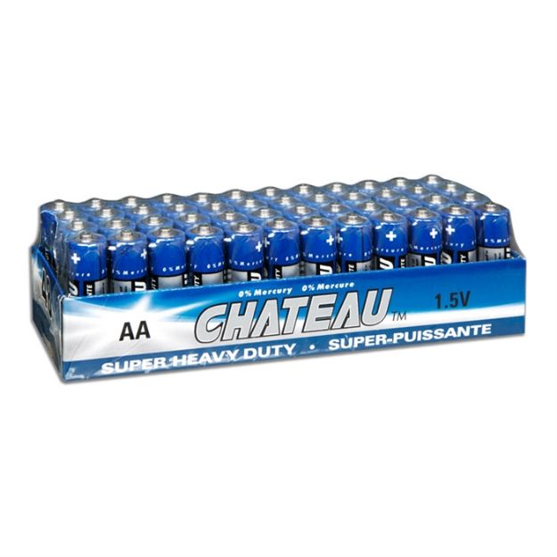 Picture of BATTERY CHATEAU AA 48PK SUPER HEAVY DUTY
