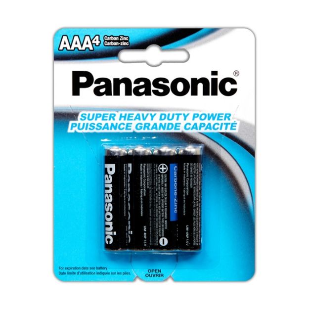 Picture of BATTERY PANASONIC AAA HEAVY DUTY 4PK