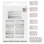 Picture of SUPER STRETCH TICKLER SLEEVES CLEAR