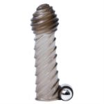Picture of VIBRATING PENIS SLEEVE KIT CLEAR SMOKE