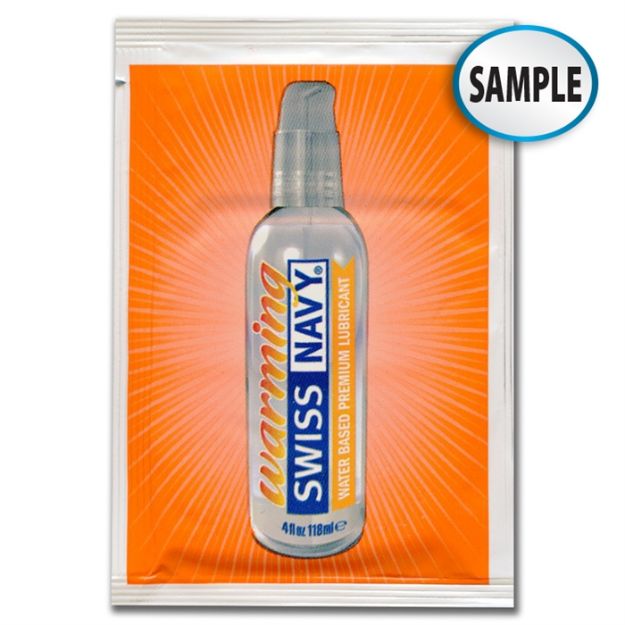 Picture of SWISS NAVY WARMING SAMPLE