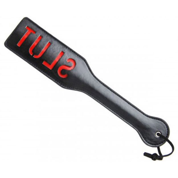 Picture of "SLUT" PADDLE 12" BLACK