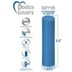 Picture of Ribbed - Stroker Sleeve - Blue Transparent