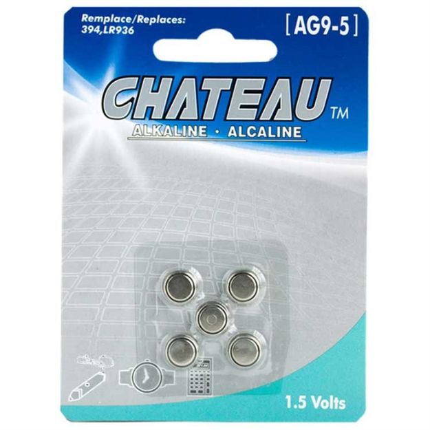 Picture of BATTERY CHATEAU AG95 5 PER PACK
