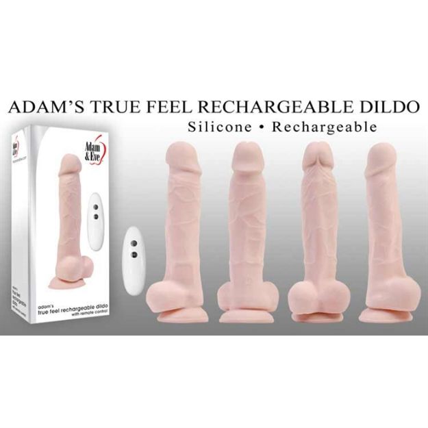 Picture of ADAM'S TRUE FEEL RECHARGEABLE DILDO