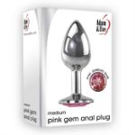 Picture of PINK GEM ANAL PLUG - MEDIUM