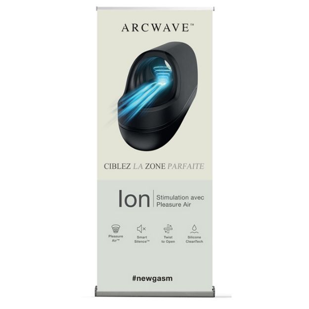 Picture of ARCWAVE ION FRENCH ROLL UP BANNER