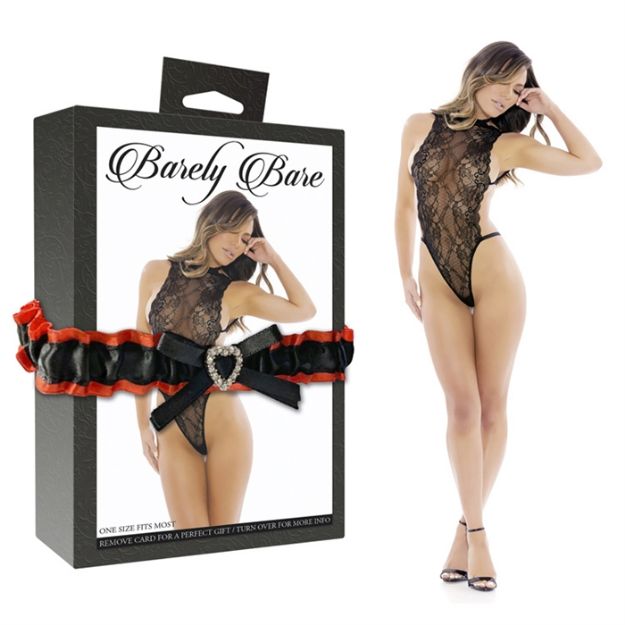 Picture of PEEK A BOO LACE TEDDY