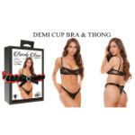 Picture of DEMI CUP BRA & THONG