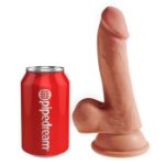 Picture of King Cock 6.5" Triple Density Cock With Balls -Tan