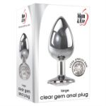Picture of LARGE CLEAR GEM ANAL PLUG