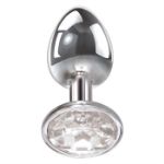 Picture of MEDIUM CLEAR GEM ANAL PLUG