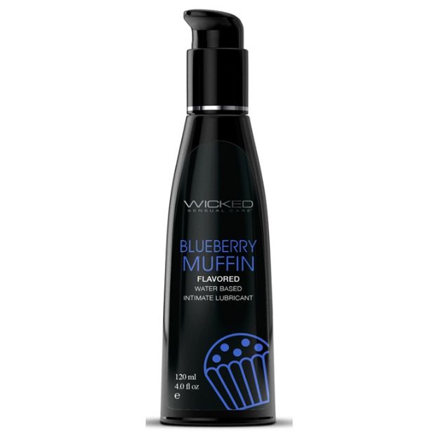 Picture of Waterbased Blueberry Muffin Flavored Lubricant 4oz