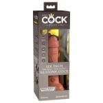 Picture of KC Elite Dual Density 6" Vib Silicone Tan