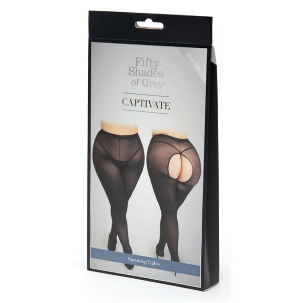 Picture of FSOG - Captivate Spanking Tights Plus