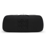 Picture of Happy Rabbit - LOVE Storage Zip Bag Medium Black