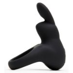 Image de Happy Rabbit - Rechargeable Cock Ring Black