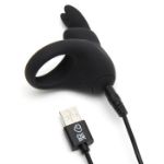 Image de Happy Rabbit - Rechargeable Cock Ring Black