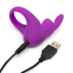 Image de Happy Rabbit - Rechargeable Cock Ring Purple