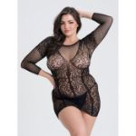 Picture of FSOG - Captivate Lacy Mini Dress - Plus