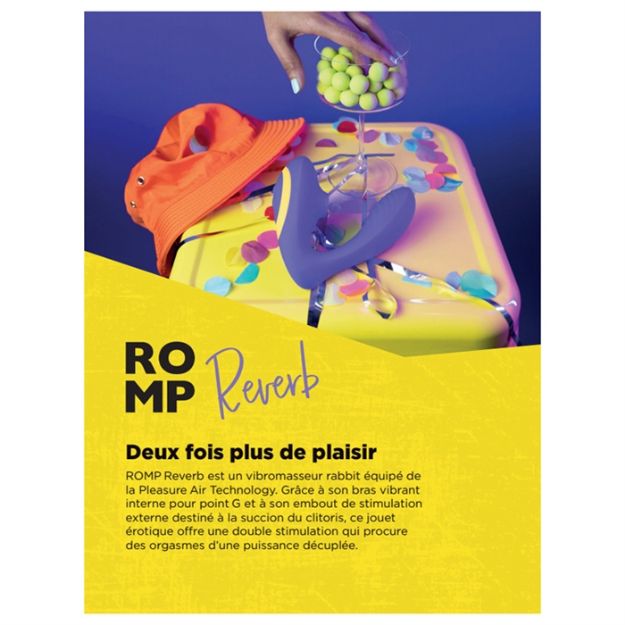 Picture of ROMP REVERB TENT CARD BILINGUAL